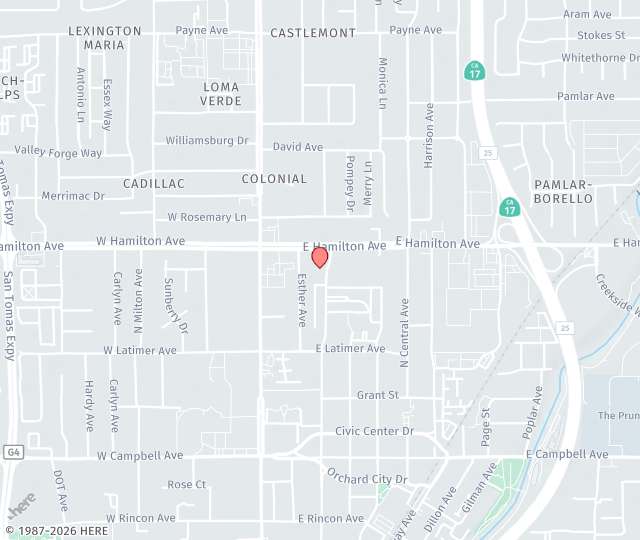Location Map: 399 N 3rd Street, Suite 202 Campbell, CA 95008